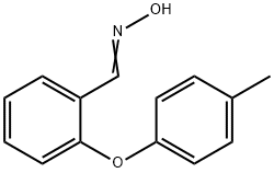 2-(4-METHYLPHENOXY)BENZENECARBALDEHYDE OXIME 结构式