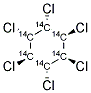 Hexachlorocyclohexane, [14C(U)] 结构式