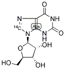 XANTHOSINE, [8-14C]- 结构式