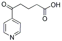 5-OXO-5-(4-PYRIDYL)VALERIC ACID 结构式