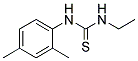 N-(2,4-DIMETHYLPHENYL)-N'-ETHYLTHIOUREA 结构式