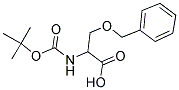 3-BENZYLOXY-2-TERT-BUTOXYCARBONYLAMINO-PROPIONIC ACID 结构式