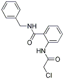 N-BENZYL-2-[(CHLOROACETYL)AMINO]BENZAMIDE 结构式