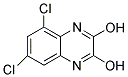 5,7-DICHLOROQUINOXALINE-2,3-DIOL 结构式