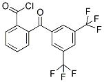 2-[3,5-BIS(TRIFLUOROMETHYL)BENZOYL]BENZOYL CHLORIDE 结构式