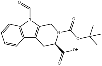 (R)-2-(tert-butoxycarbonyl)-9-formyl-2,3,4,9-tetrahydro-1H-pyrido[3,4-b]indole-3-carboxylicacid