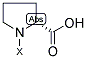H-D-PROLINE-2-CHLOROTRITYL RESIN 结构式