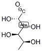 6-DEOXY-L-GALACTOSE-1-13C 结构式