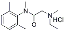 LIDOCAINE N-METHYL HYDROCHLORIDE 结构式