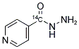 ISONIAZID, [CARBONYL-14C]- 结构式