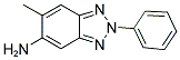 6-METHYL-2-PHENYL-2H-BENZOTRIAZOL-5-YLAMINE 结构式