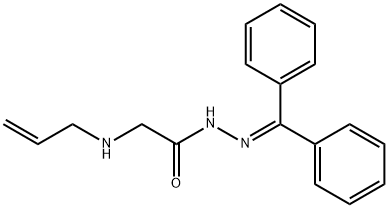 2-(Allylamino)-N'-(diphenylmethylene)acetohydrazide 结构式
