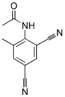 N-(2,4-DICYANO-6-METHYLPHENYL)ACETAMIDE 结构式