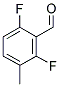 2,6-Difluoro-3-methylbenzaldehyde 结构式