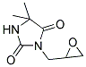 5,5-DIMETHYL-3-OXIRANYLMETHYL-IMIDAZOLIDINE-2,4-DIONE 结构式