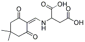 N-[(4,4-DIMETHYL-2,6-DIOXOCYCLOHEXYLIDENE)METHYL]ASPARTIC ACID 结构式