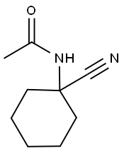 N-(1-CYANOCYCLOHEXYL)ACETAMIDE 结构式