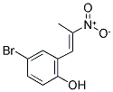 1-(5-Bromo-2-hydroxyphenyl)-2-nitropropene 结构式