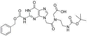 BOC-PNA-G(Z)-OH 结构式