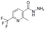 2-甲基-6-三氟甲基烟酰肼 结构式