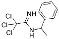 2,2,2-TRICHLORO-N-(1-PHENYLETHYL)ETHANIMIDAMIDE 结构式