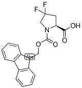 FMOC-L-PRO(4,4-DIFLUORO) 结构式
