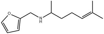 (1,5-DIMETHYL-HEX-4-ENYL)-FURAN-2-YLMETHYL-AMINE 结构式