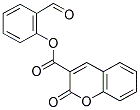 2-FORMYLPHENYL 2-OXO-2H-CHROMENE-3-CARBOXYLATE 结构式