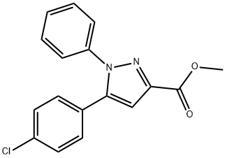 METHYL 5-(4-CHLOROPHENYL)-1-PHENYL-1H-PYRAZOLE-3-CARBOXYLATE