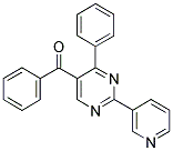 5-BENZOYL-4-PHENYL-2-(PYRIDIN-3-YL)PYRIMIDINE 结构式