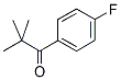 2,2-DIMETHYL-4'-FLUOROPROPIOPHENONE 结构式