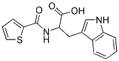 3-(1H-INDOL-3-YL)-2-[(THIOPHENE-2-CARBONYL)-AMINO]-PROPIONIC ACID 结构式