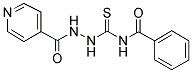 1-(4-PYRIDINECARBONYL)-4-BENZOYLTHIOSEMICARBAZIDE 结构式