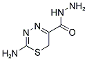 2-AMINO-6H-1,3,4-THIADIAZINE-5-CARBOHYDRAZIDE 结构式
