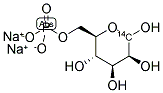 MANNOSE, D-6-PHOSPHATE DISODIUM SALT, [MANNOSE-1-14C] 结构式