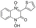 1-HYDROXY-3-(THIOPHENE-2-YL)-1H-QUINOXALINE-2-ONE 4-OXIDE 结构式