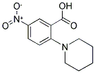 5-NITRO-2-(PIPERIDINE-1-YL)BENZOIC ACID 结构式