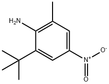 2-TERT-BUTYL-6-METHYL-4-NITROANILINE 结构式