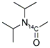 N,N-DIISOPROPYLACETAMIDE, [1-14C] 结构式