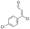 3-CHLORO-3-(P-CHLOROPHENYL)ACROLEIN 结构式
