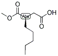 (R)-2-PENTYL-SUCCINIC ACID-1-METHYL ESTER 结构式