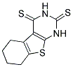 5,6,7,8-TETRAHYDRO-1H-BENZO[4,5]THIENO[2,3-D]PYRIMIDINE-2,4-DITHIONE 结构式