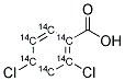 2,4 DICHLOROBENZOIC ACID, [RING-14C(U)] 结构式