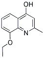 8-ETHOXY-2-METHYLQUINOLIN-4-OL 结构式