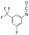 3-FLUORO-5-(TRIFLUOROMETHYL)PHENYL ISOCYANATE 结构式