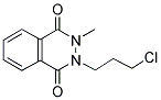 2-(3-CHLOROPROPYL)-3-METHYL-2,3-DIHYDRO-1,4-PHTHALAZINEDIONE 结构式