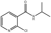 2-氯-N-异丙基烟酰胺 结构式