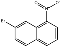 7-BROMO-1-NITRONAPHTHALENE 结构式