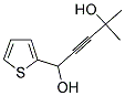4-METHYL-1-(2-THIENYL)-2-PENTYNE-1,4-DIOL 结构式