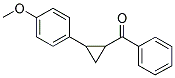 [2-(4-METHOXYPHENYL)CYCLOPROPYL](PHENYL)METHANONE 结构式